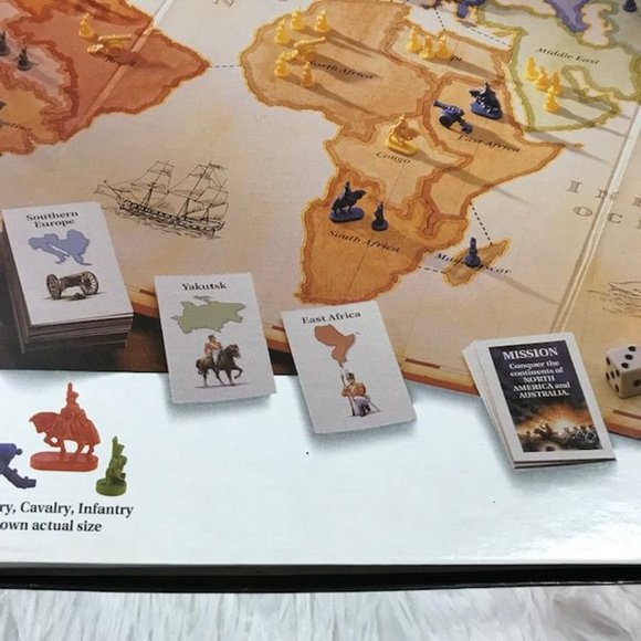 NWOT *Rare Edition* RISK The World Conquest Game - Picture 11 of 16